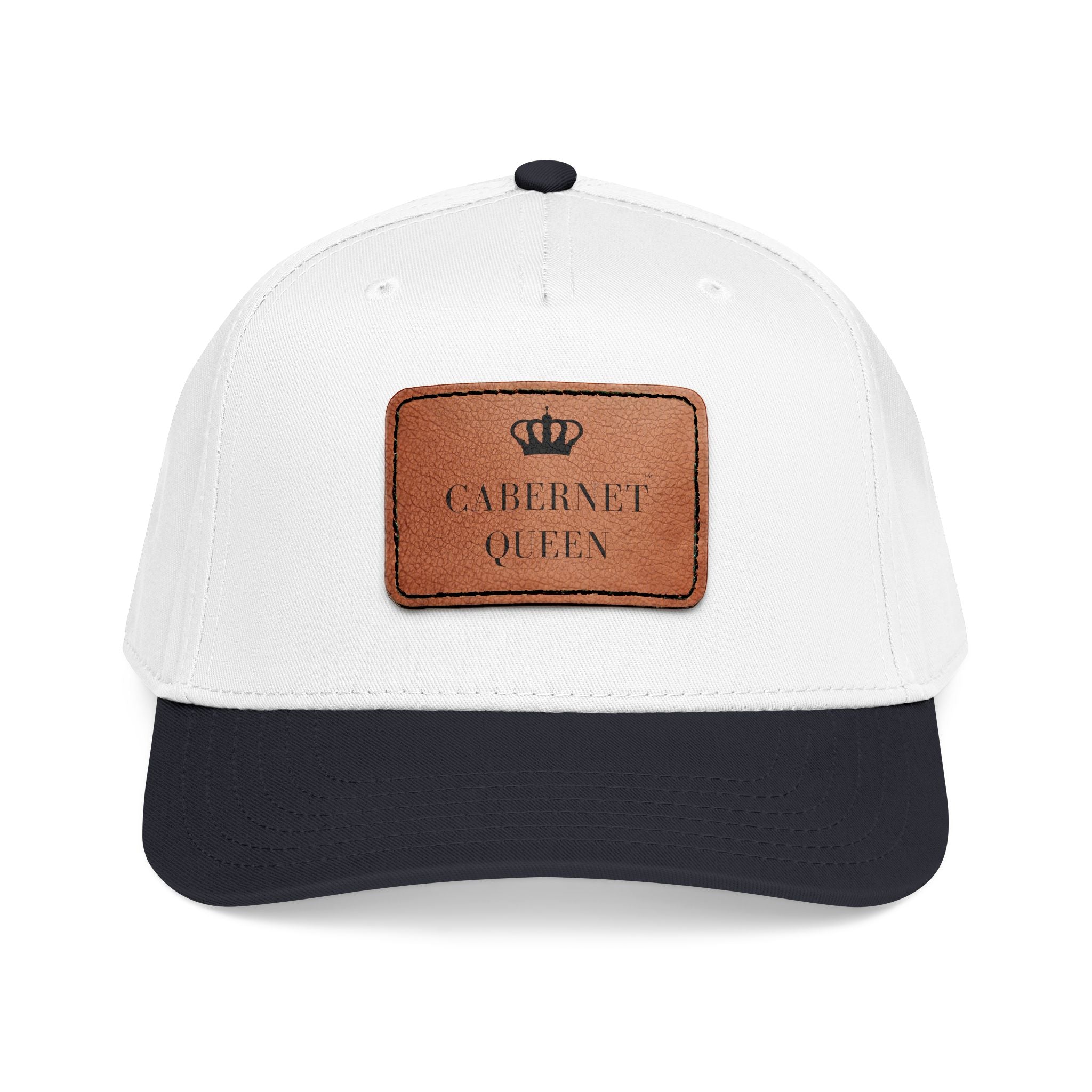 Cabernet Queen™ Heritage Leather Patch Cap