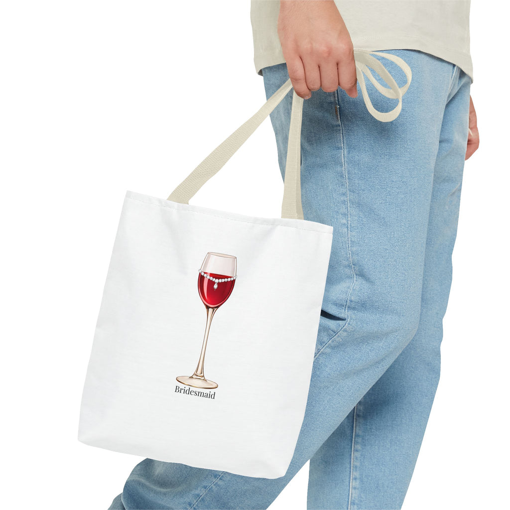 Bridal Social Club — Bridesmaid (Red Wine) Tote
