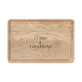 Curds & Libations™ Heritage Wooden Cutting Board