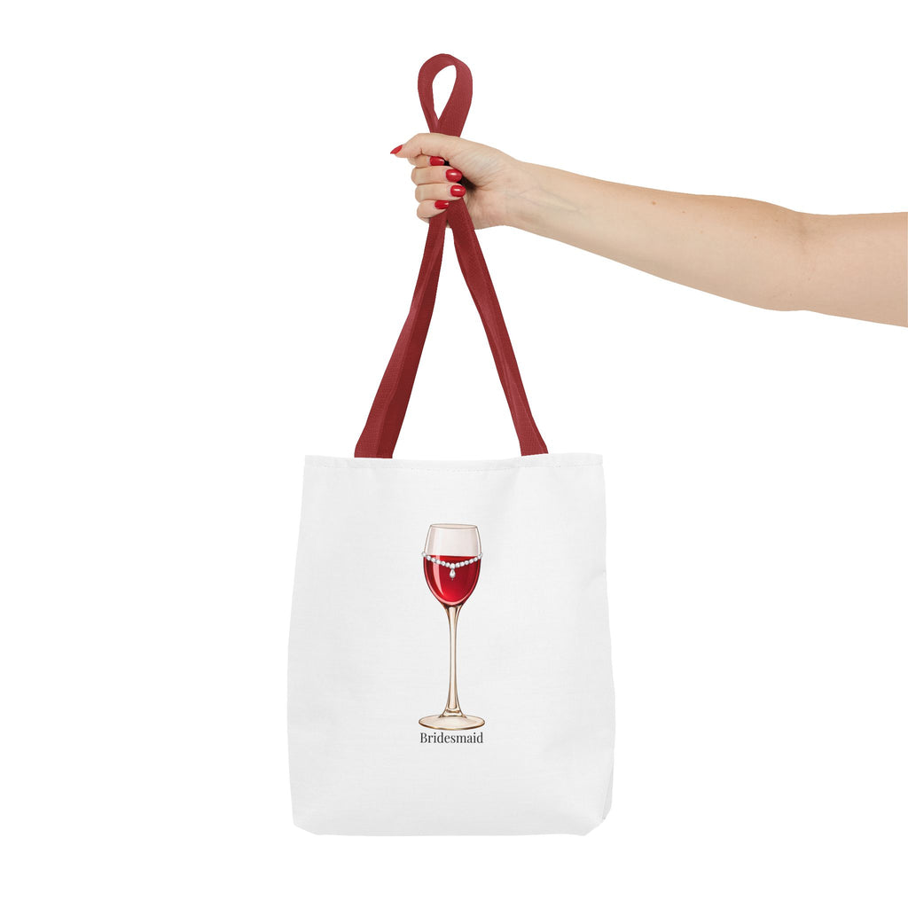 Bridal Social Club — Bridesmaid (Red Wine) Tote