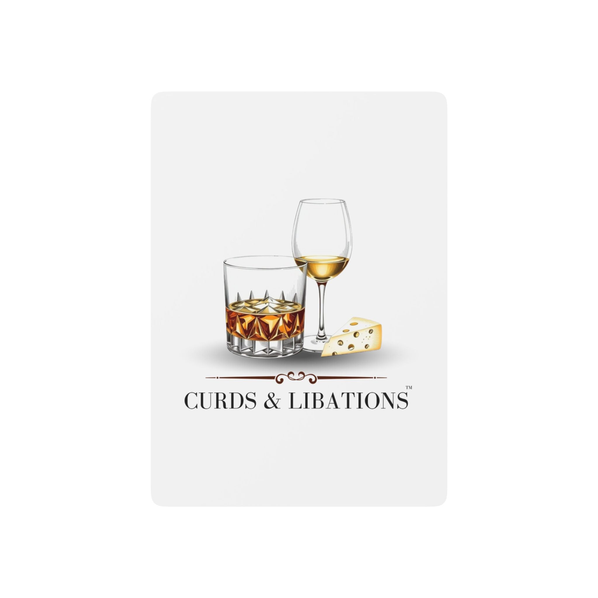Curds & Libations™ Playing Cards