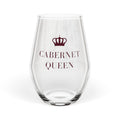 Cabernet Queen™ Stemless Wine Glassware