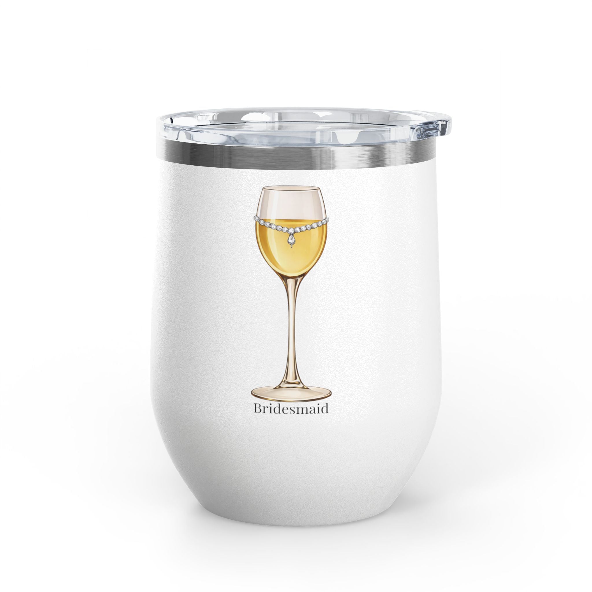 Bridal Social Club — Bridesmaid (White Wine) Wine Tumbler