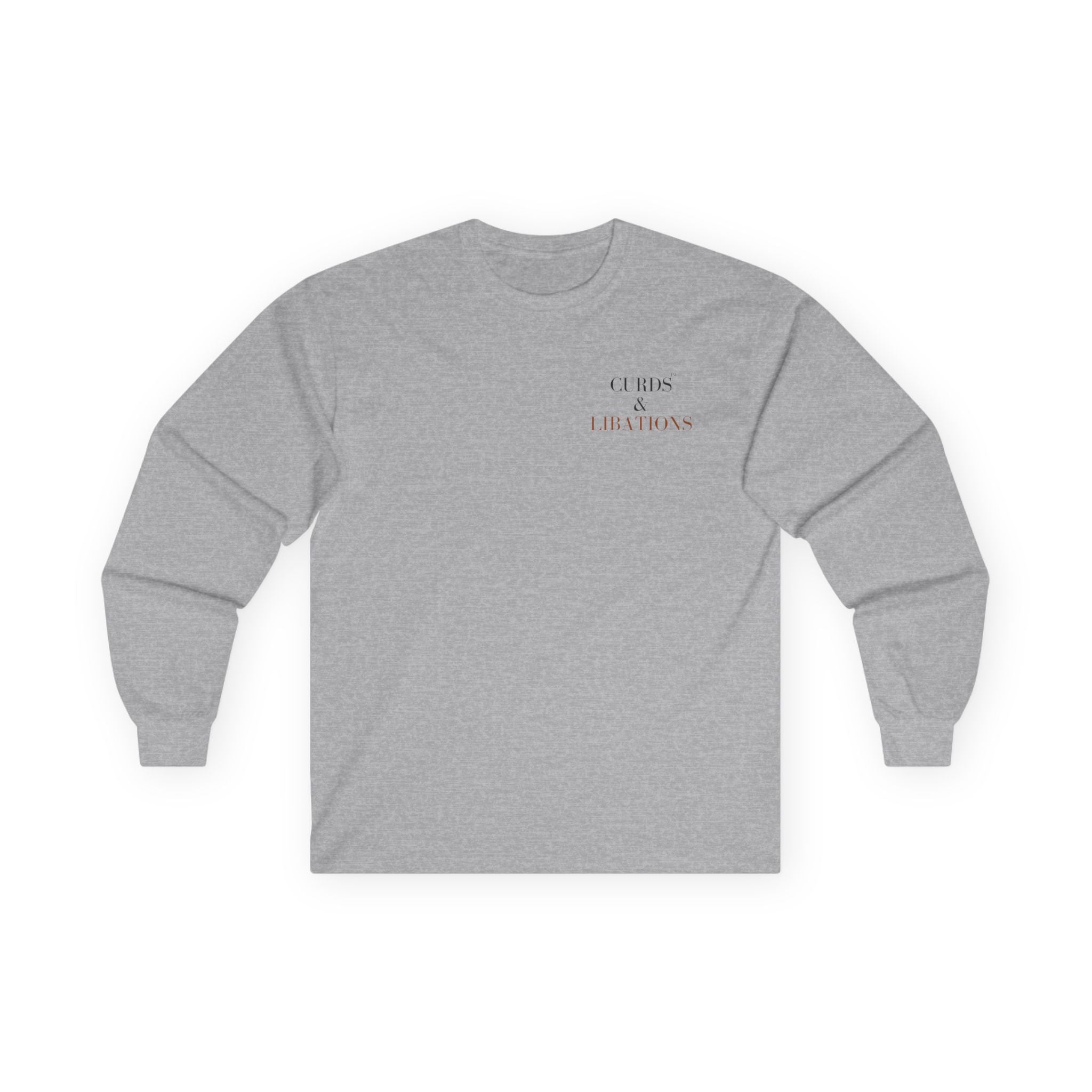 Curds & Libations™ Signature Long Sleeve Tee