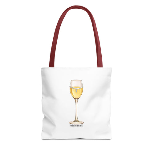 Bridal Social Club — Bridesmaid (White Wine) Tote