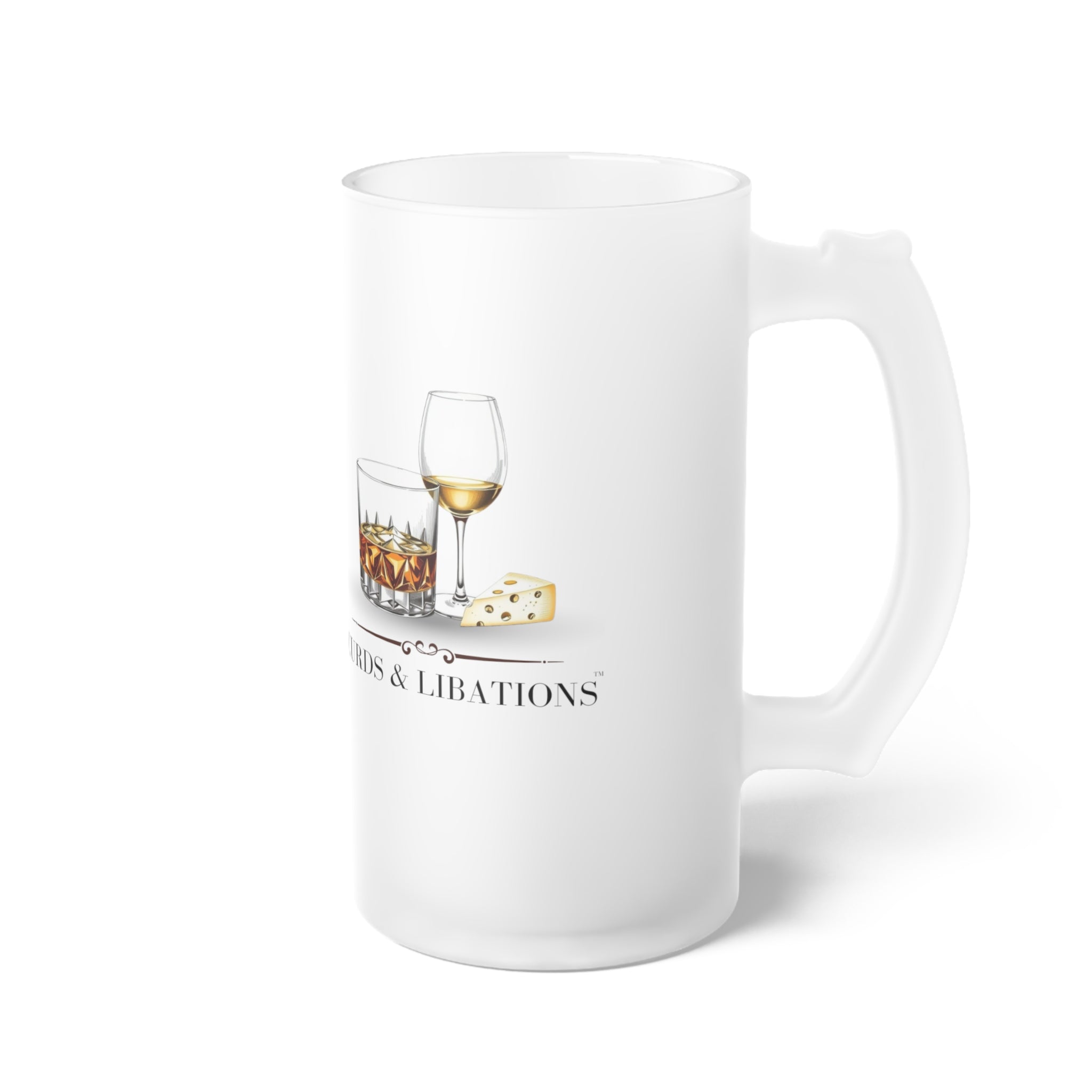 Curds & Libations™ Frosted Beer Mug