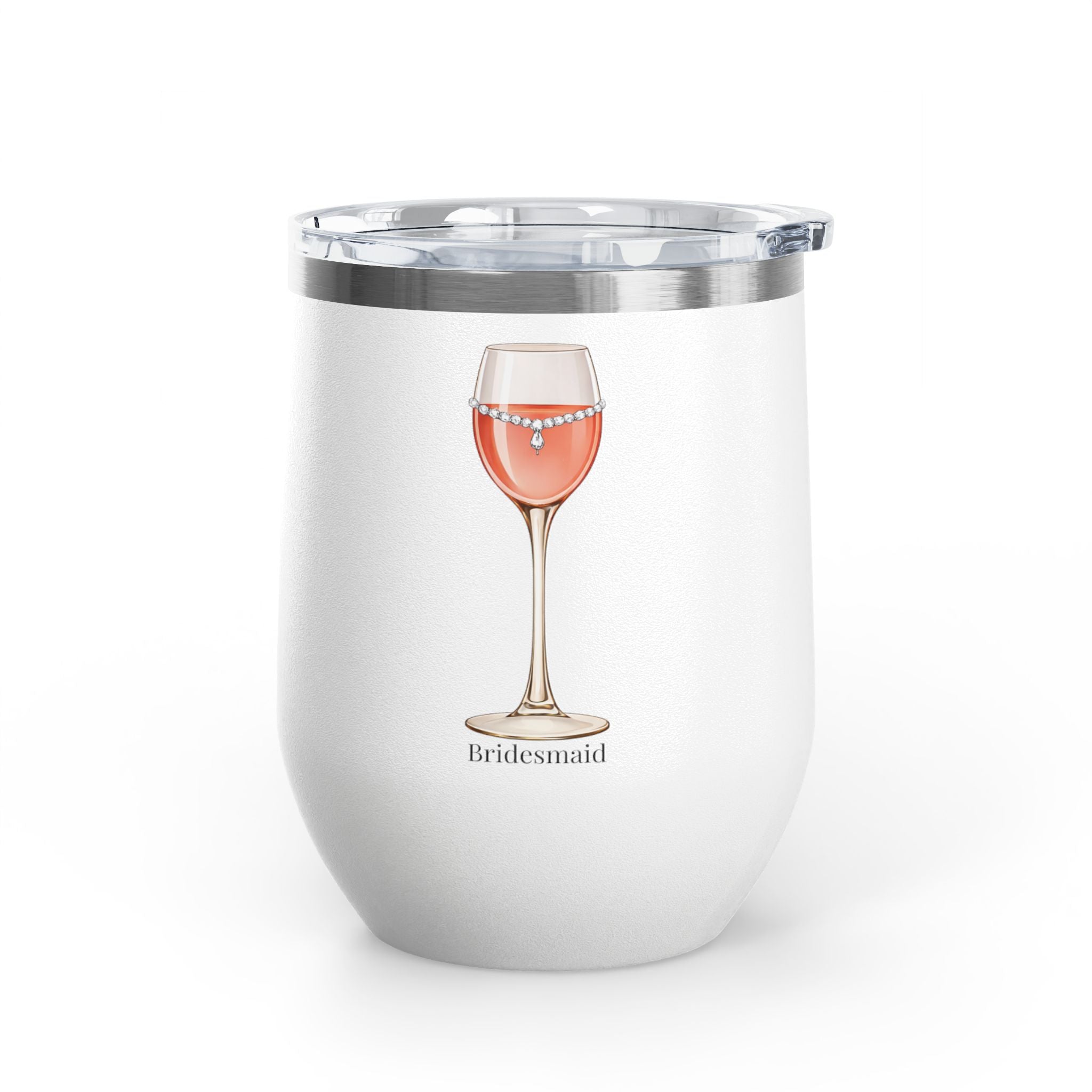 Bridal Social Club — Bridesmaid (Rosé Wine) Wine Tumbler