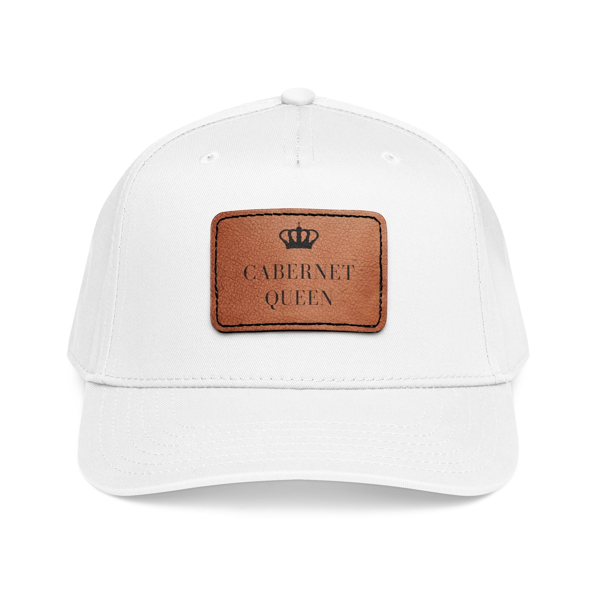 Cabernet Queen™ Heritage Leather Patch Cap