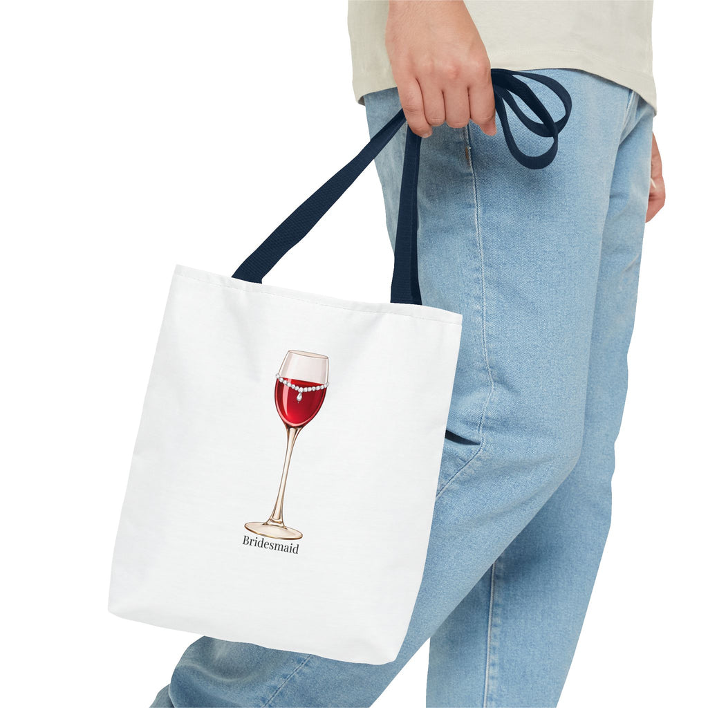 Bridal Social Club — Bridesmaid (Red Wine) Tote