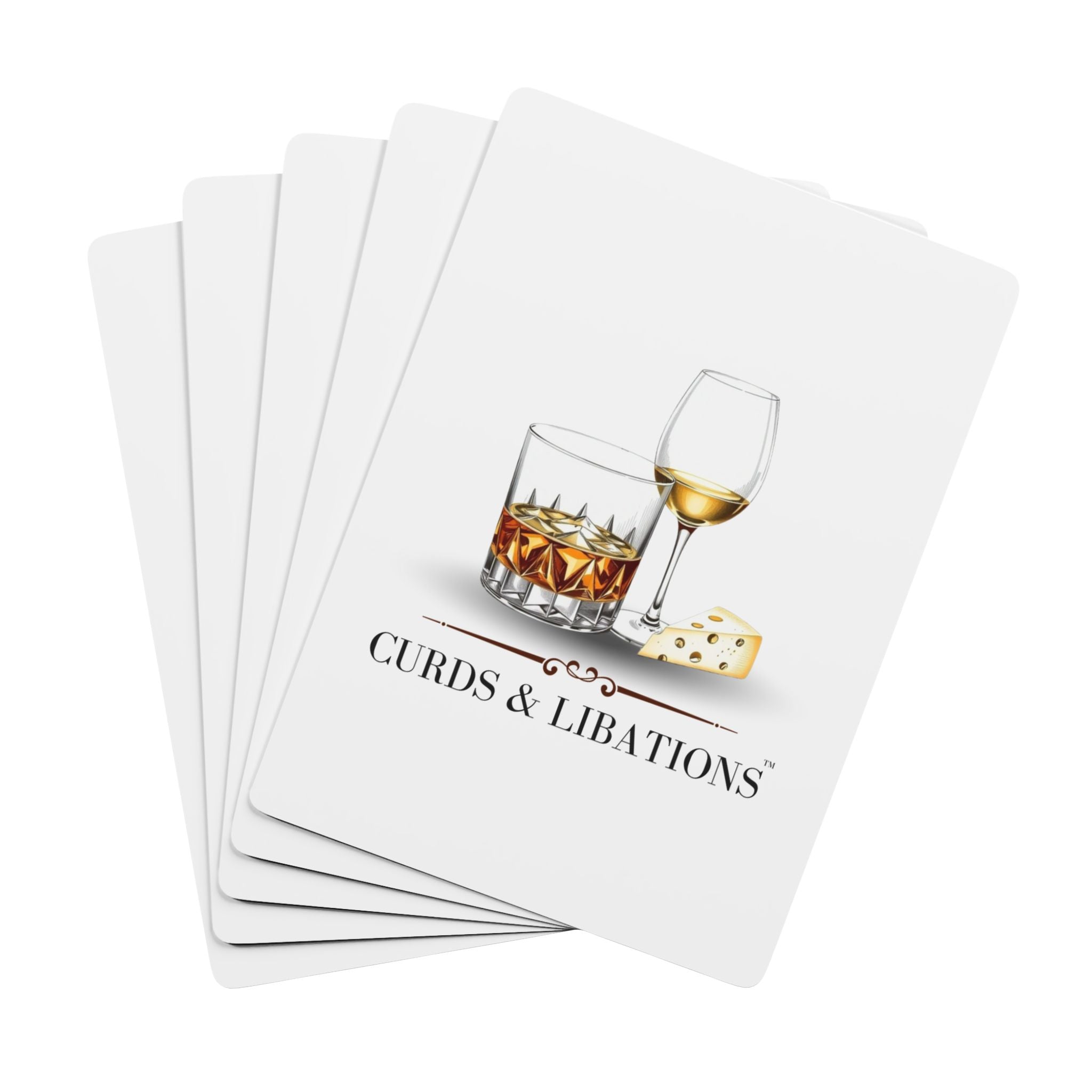 Curds & Libations™ Playing Cards