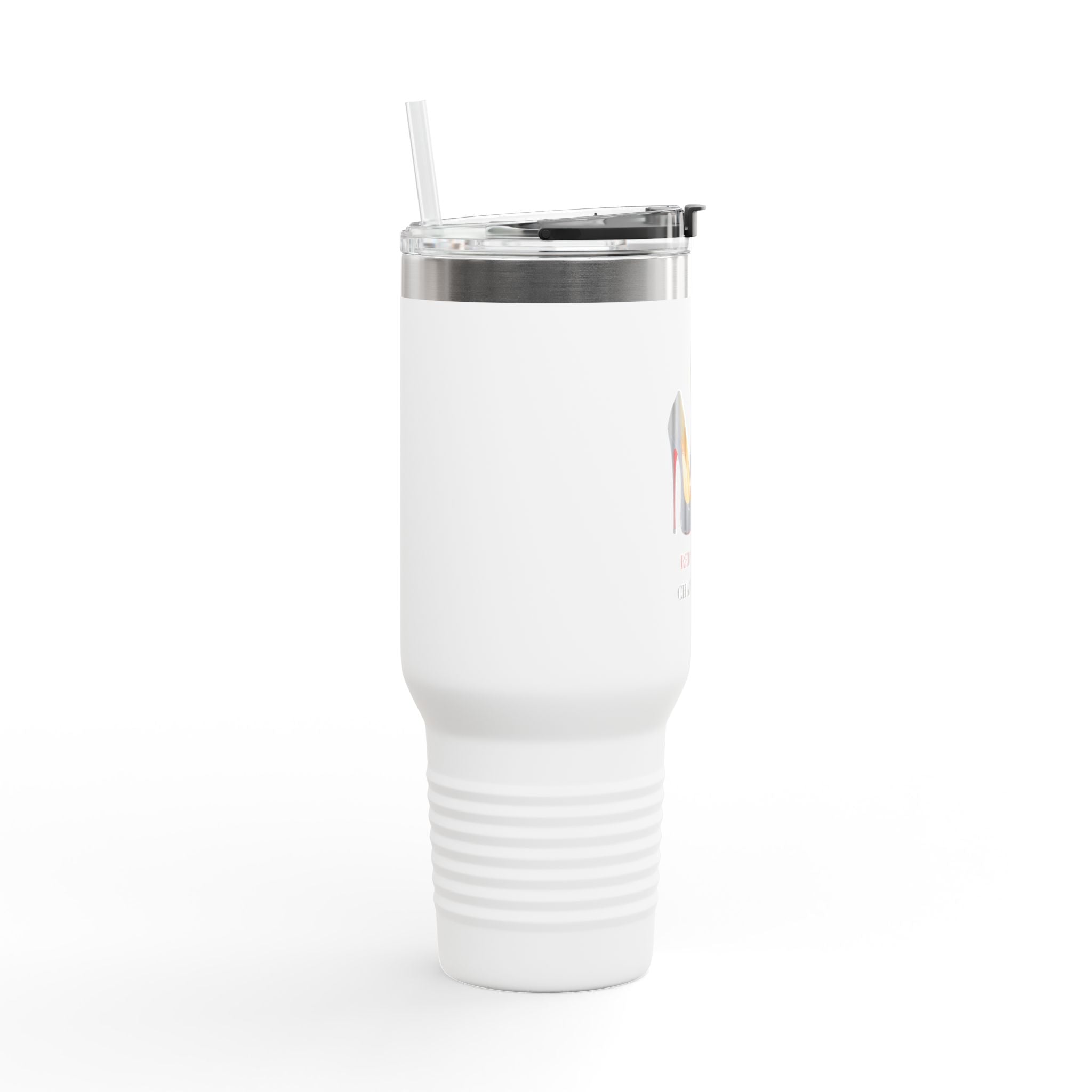 Red Soles & Champagne™ Signature Insulated Travel Mug — 40 oz