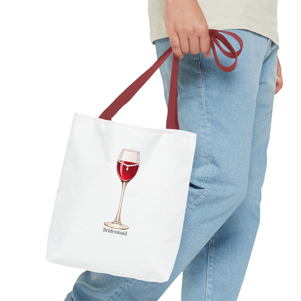 Bridal Social Club — Bridesmaid (Red Wine) Tote