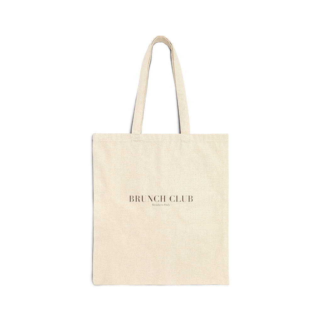 Brunch Club Canvas Tote