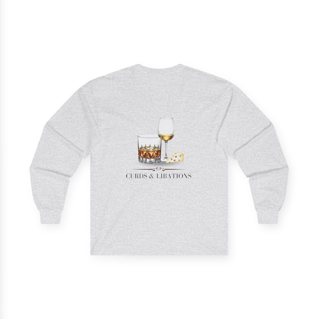 Curds & Libations™ Signature Long Sleeve Tee
