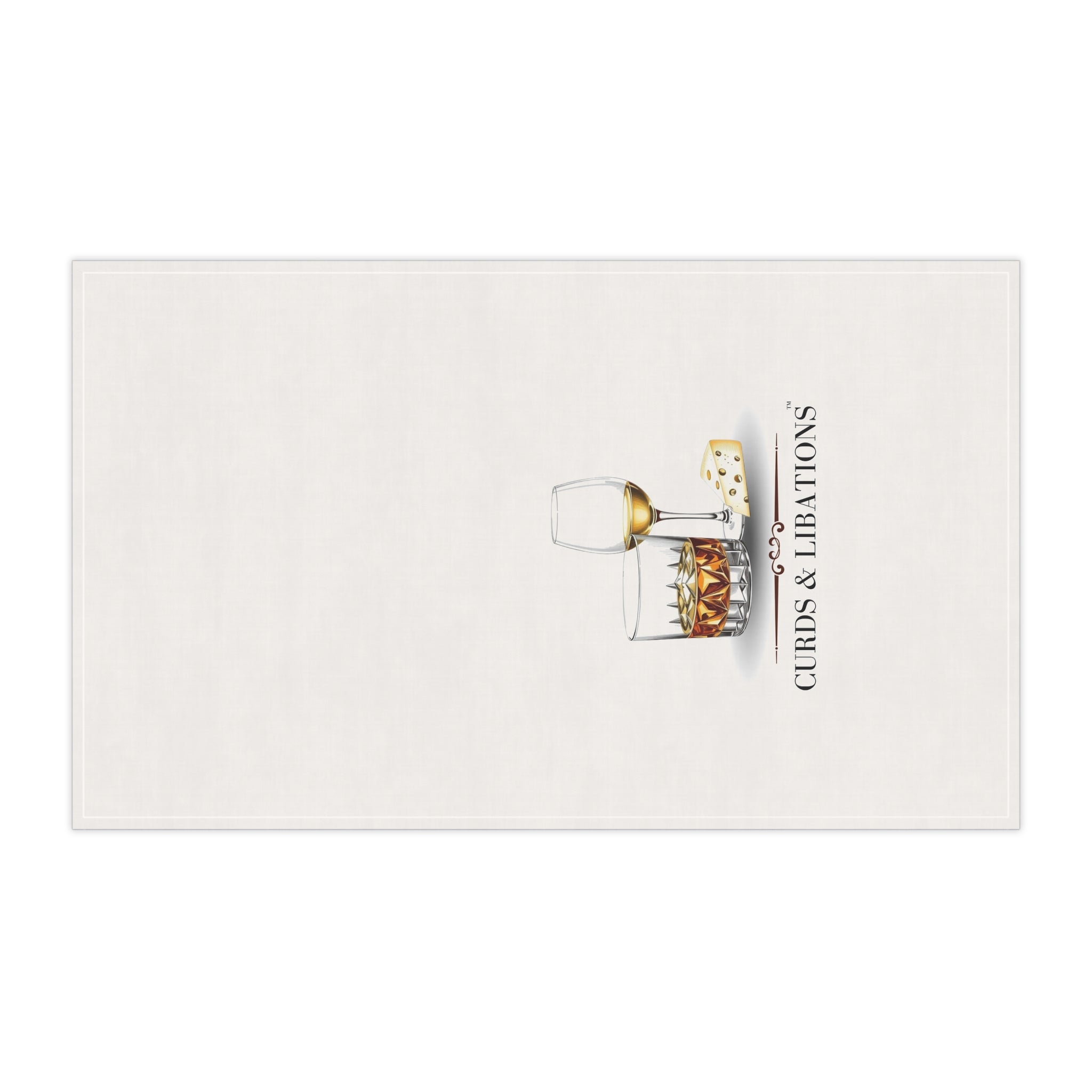 Curds & Libations™ Entertaining Tea Towel