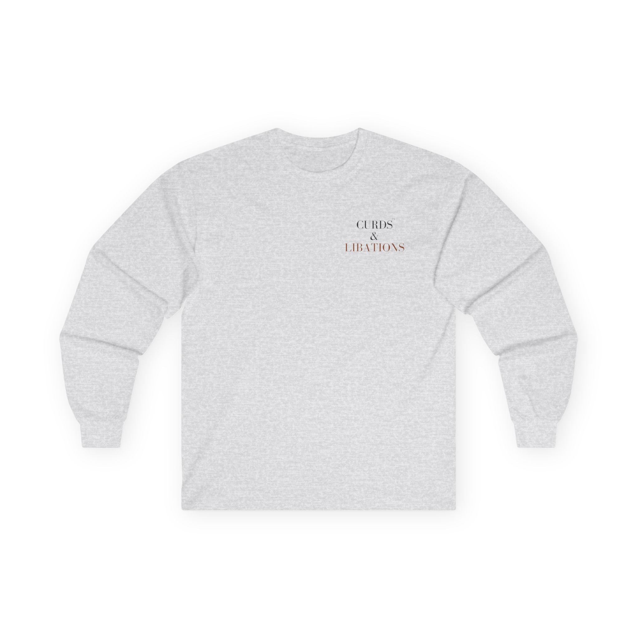 Curds & Libations™ Signature Long Sleeve Tee