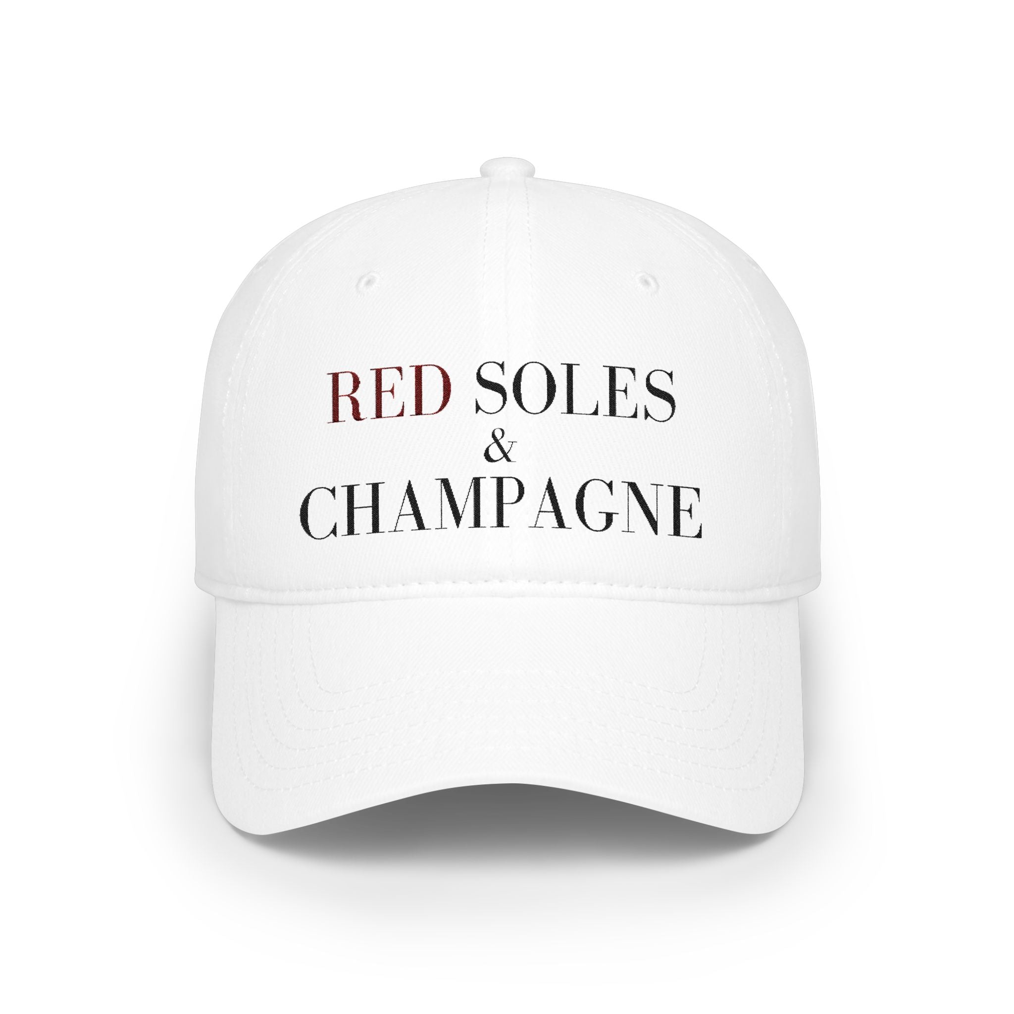 Red Soles & Champagne™ Signature Cap (Embroidered)