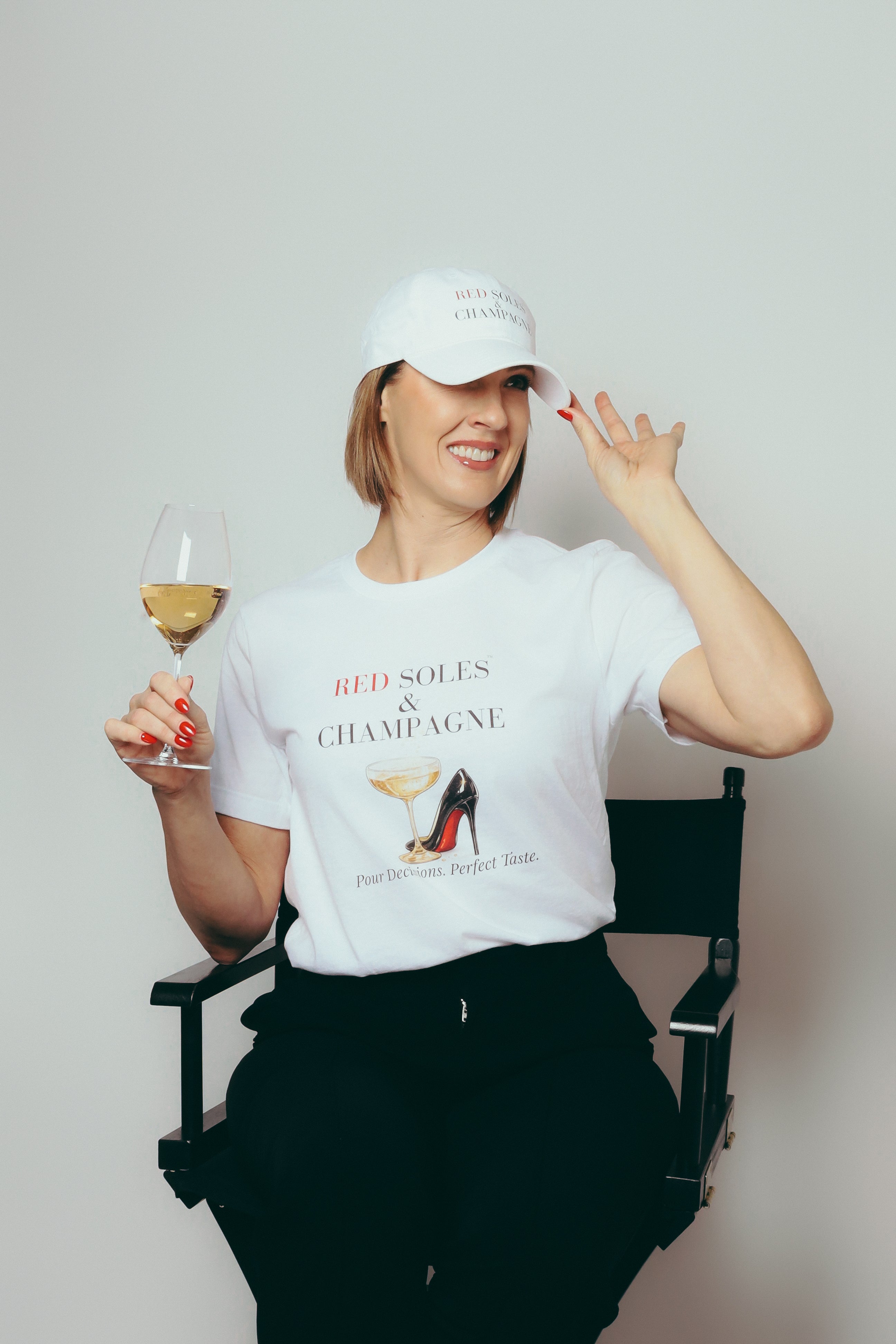 Red Soles & Champagne™ Signature Cap