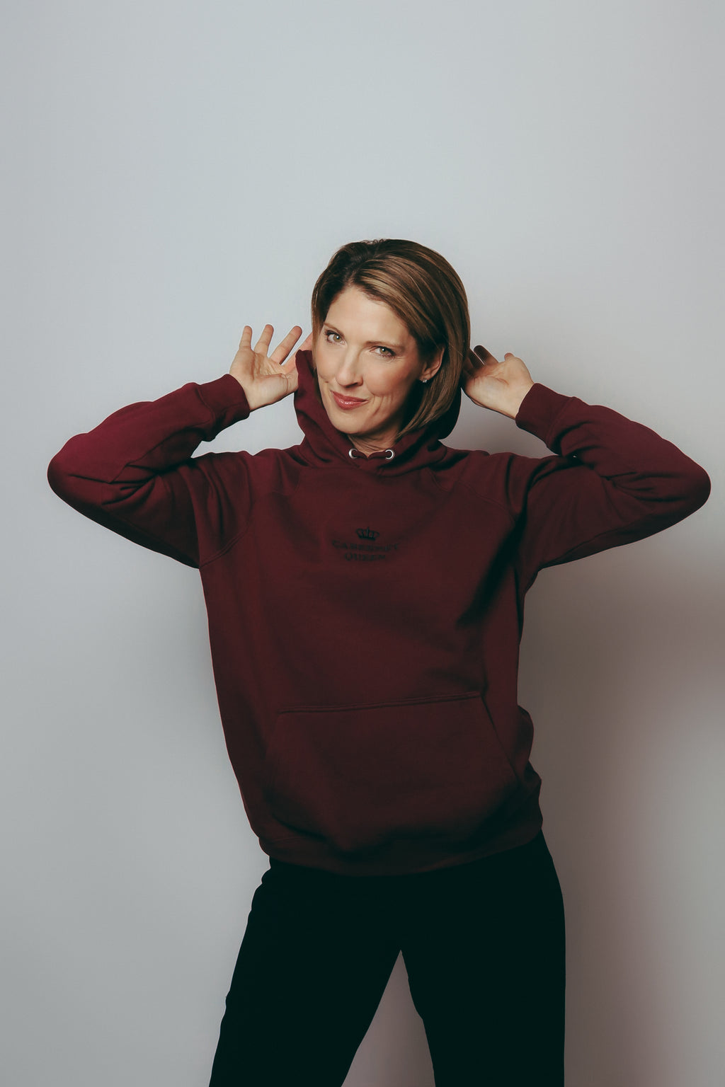 Cabernet Queen™ Burgundy Signature Hoodie (Embroidery)